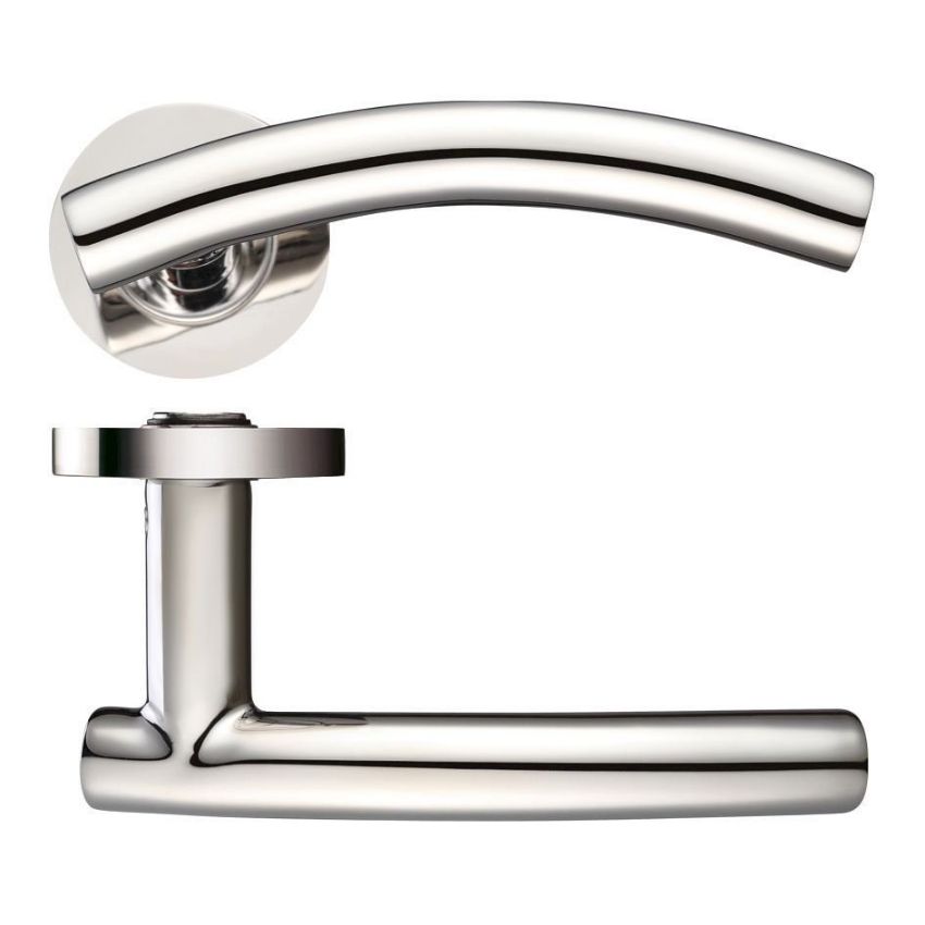 Picture of Arched "T bar" Door Handle - ZCS120PS