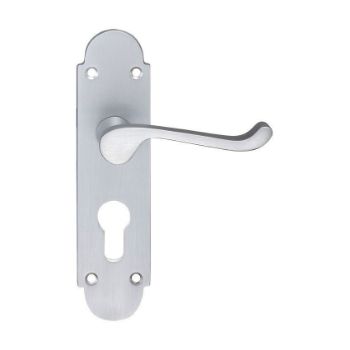 Picture of Oxford Euro Cylinder Door Handle - Fb011Epsc Picture of Oxford Euro Cylinder Door Handle - Fb011Epsc
