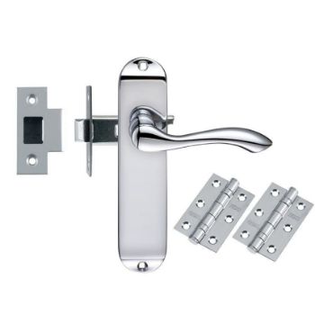 Contract Arundel Latch Door Handle Pack - DPARLTCP Picture of Contract Arundel Latch Door Handle Pack - DPARLTCP