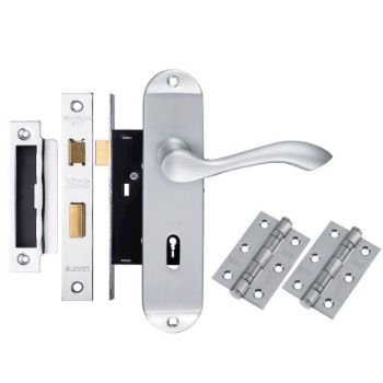 Contract Arundel Lock Door Handle Pack - DPARLKSC Picture of Contract Arundel Lock Door Handle Pack - DPARLKSC