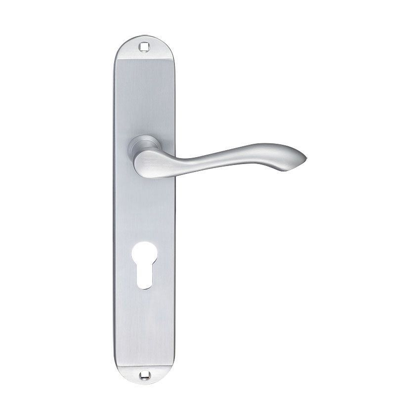 Picture of Arundel Door Handle Euro Lock - Fb031Epsc