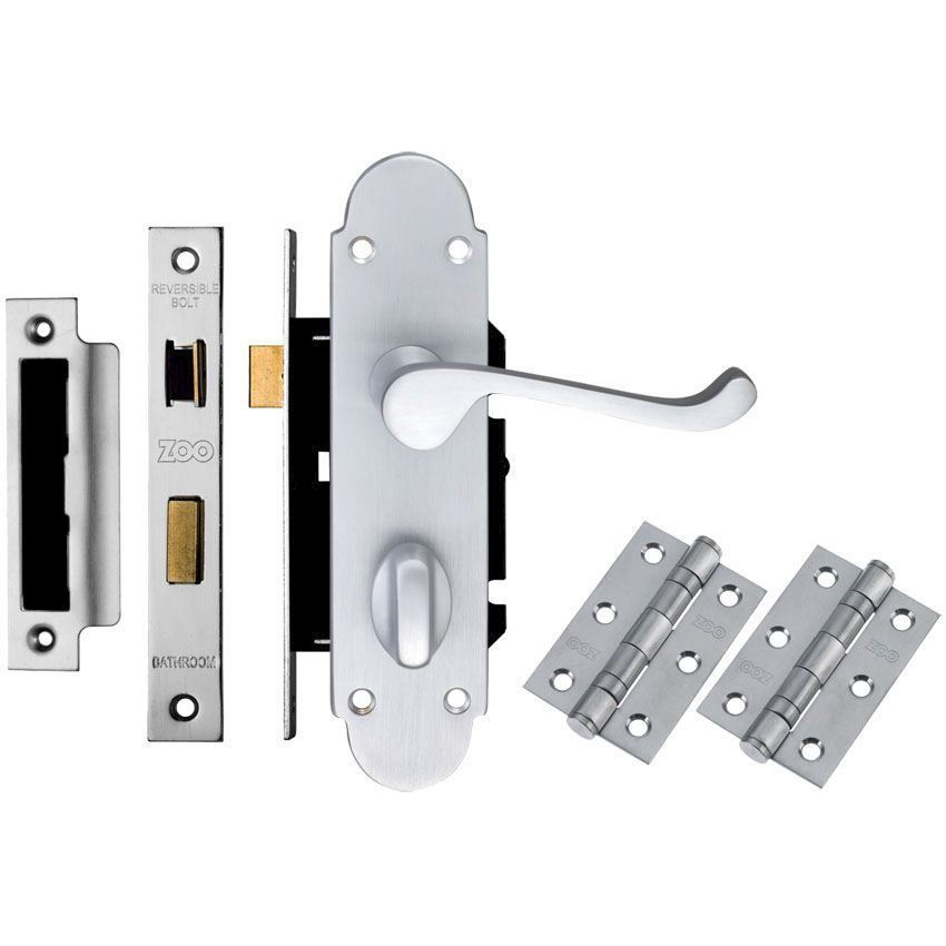 Picture of Contract Oxford Bathroom Door Pack - DPOXWCSC