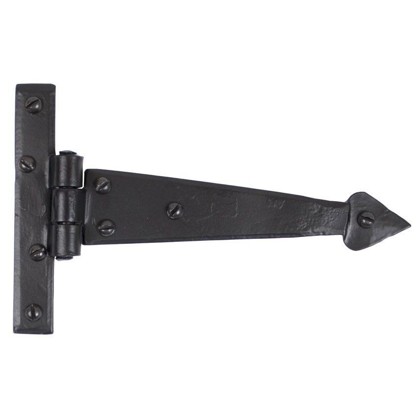 Picture of 6" Black Arrow Head T Hinge - 33972