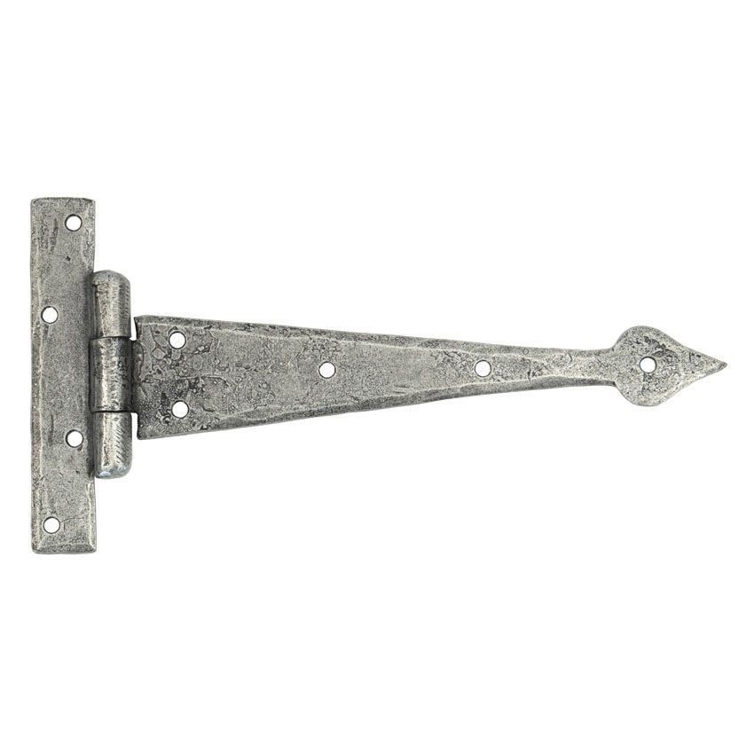 Picture of 9" Pewter Arrow Head T Hinge - 33790