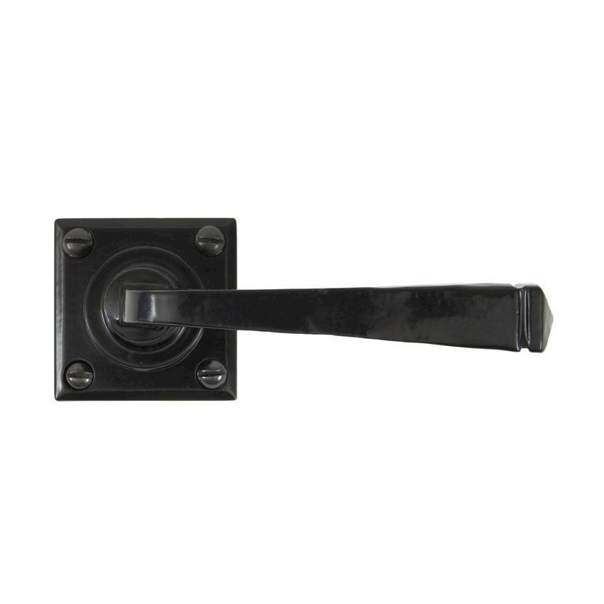 Picture of Avon Black Door Handles (Sprung) - 33873/S