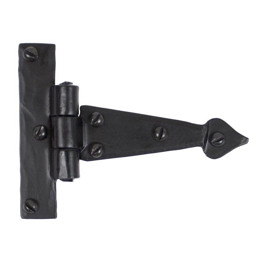 Picture of 4" Black Arrow Head T Hinge - 33971