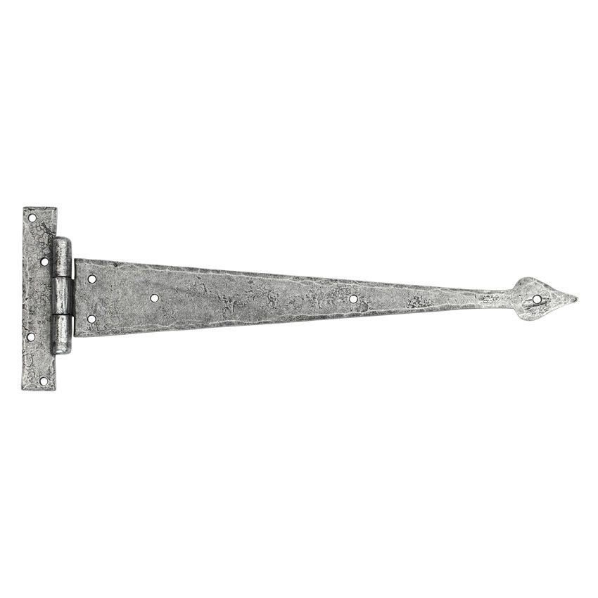 Picture of 15" Pewter Arrow Head T Hinge - 33791