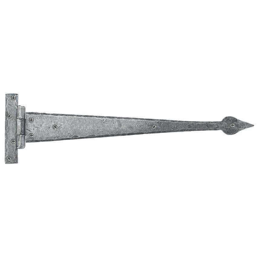 Picture of 18" Pewter Arrow Head T Hinge - 33654