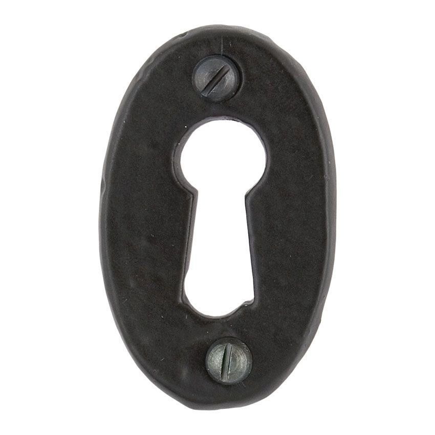 Picture of Black Oval Escutcheon - 33255