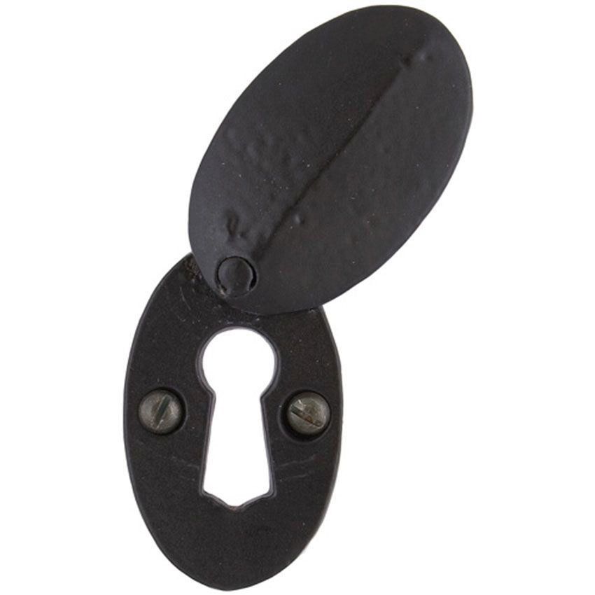 Picture of Black Oval Escutcheon & Cover - 33254