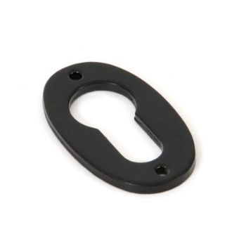 Black Oval Euro Escutcheon - 33830 Picture of Black Oval Euro Escutcheon - 33830