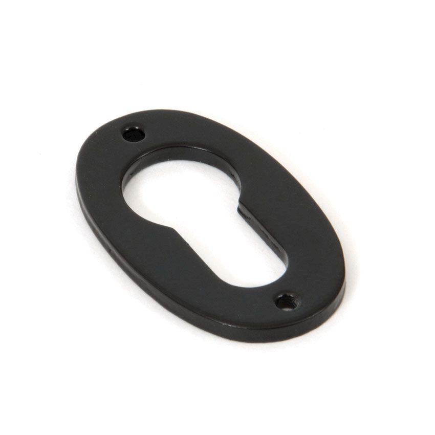 Picture of Black Oval Euro Escutcheon - 33830