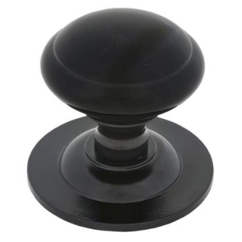 Black Antique Centre Door Knob - 83506 Picture of Black Antique Centre Door Knob - 83506
