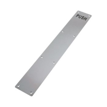 "PUSH" Finger Plate (475mm) - ZAS30RCSS Picture of "PUSH" Finger Plate (475mm) - ZAS30RCSS