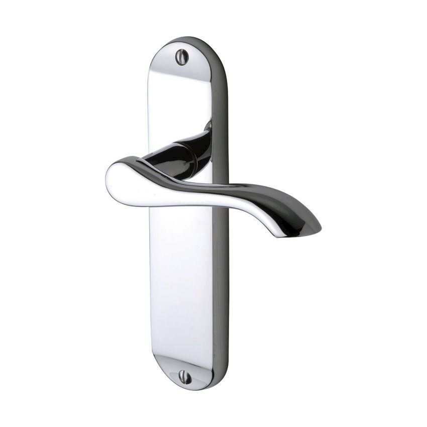 Pure door handles, Latch Polished Chrome