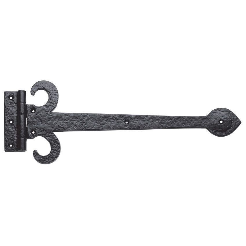 Rustic black small door hinges