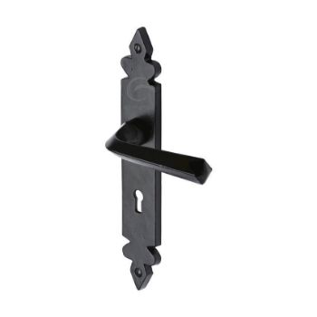 Picture of Smooth Black Ironbridge Lock Handle - FB3600 Picture of Smooth Black Ironbridge Lock Handle - FB3600