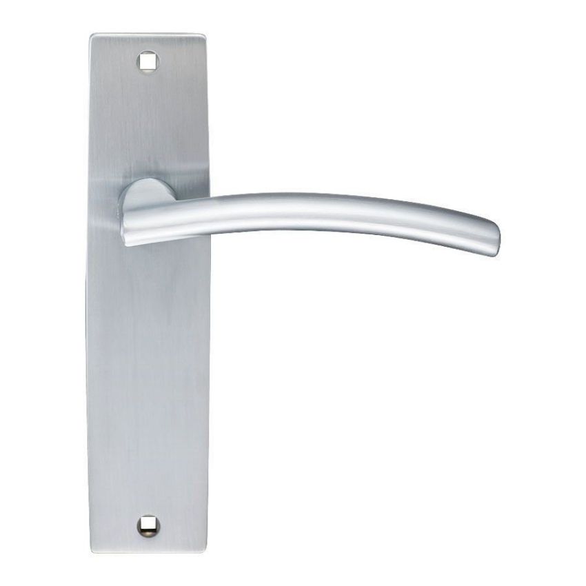 Amalfi Satin Chrome Door Handle