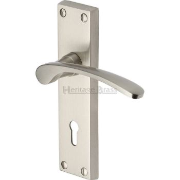 Sophia Lock Handle - V4130SN Picture of Sophia Lock Handle - V4130SN