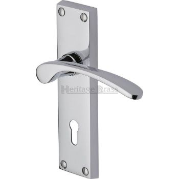 Sophia Lock Handle - V4130PC Picture of Sophia Lock Handle - V4130PC