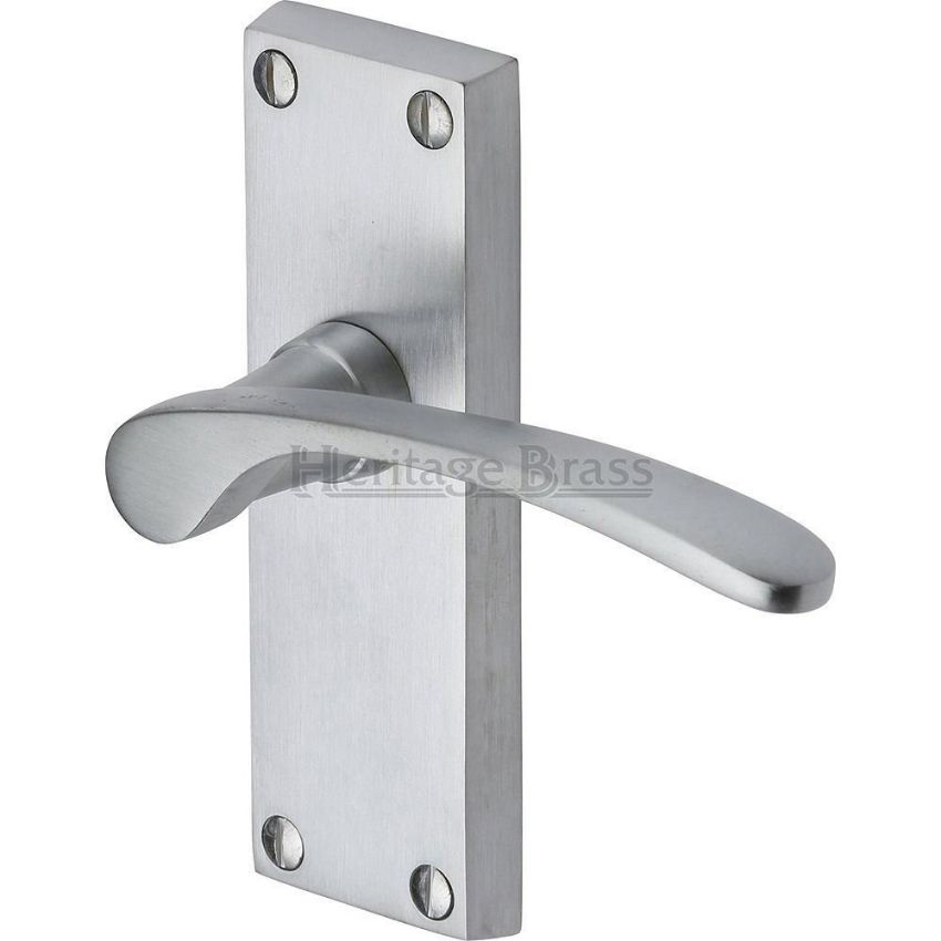Picture of Sophia Short Plate Latch Door Handle - V4140-Sc