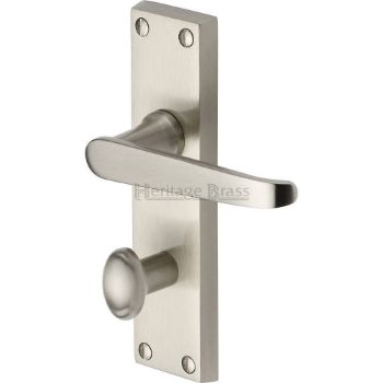 Picture of Victoria WC Bathroom Handle - V3930SN Picture of Victoria WC Bathroom Handle - V3930SN