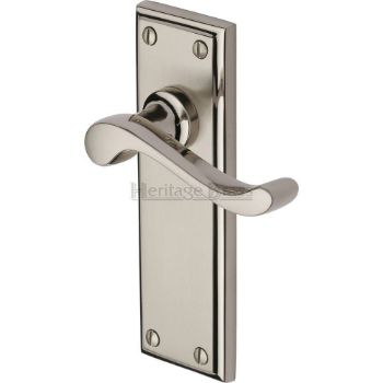 Picture of Edwardian Latch Door Handle - W3213Mc Picture of Edwardian Latch Door Handle - W3213Mc