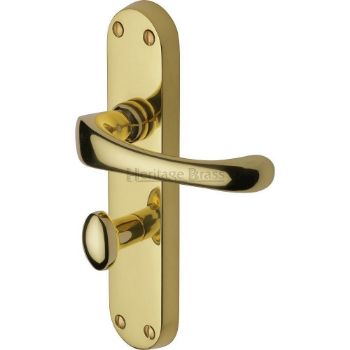 Picture of Gloucester WC Bathroom Door Handle - V6070Pb Picture of Gloucester WC Bathroom Door Handle - V6070Pb