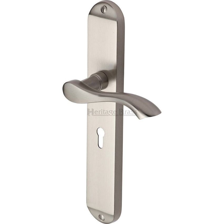 Picture of Algarve Long Plate Lock Handle - MM7200SN