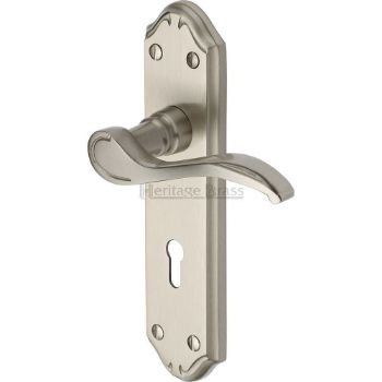 Picture of Verona Lock Handle - MM624SN Picture of Verona Lock Handle - MM624SN