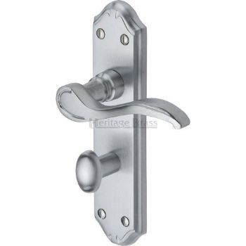Picture of Verona WC Bathroom Door Handle - Mm628Sc Picture of Verona WC Bathroom Door Handle - Mm628Sc
