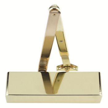 Polished Brass Overhead Door, Size 2 - 4 - ZDC0024A-PB Picture of Polished Brass Overhead Door, Size 2 - 4 - ZDC0024A-PB