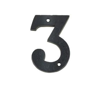 Picture of Antique Black Numerals - FFN00