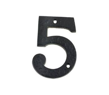 Picture of Antique Black Numerals - FFN00