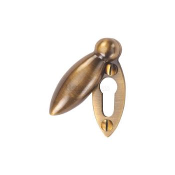 Peardrop Covered Escutcheon - V1022AT Picture of Peardrop Covered Escutcheon - V1022AT