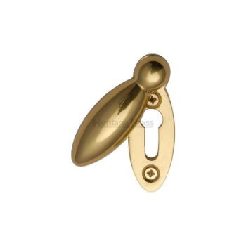 Peardrop Covered Escutcheon - V1022PB Picture of Peardrop Covered Escutcheon - V1022PB