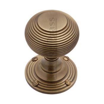 Reeded Mortice Door Knobs - V971-AT Picture of Reeded Mortice Door Knobs - V971-AT