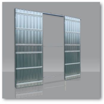 Scrigno Double Sliding Pocket Door Kit