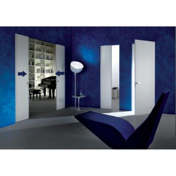 Double Sliding Door Simultaneous Closer System Double Sliding Door Simultaneous Closer System