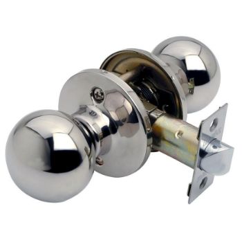 Bala Passage Knobset in Polished Stainless Steel Bala Passage Knobset in Polished Stainless Steel