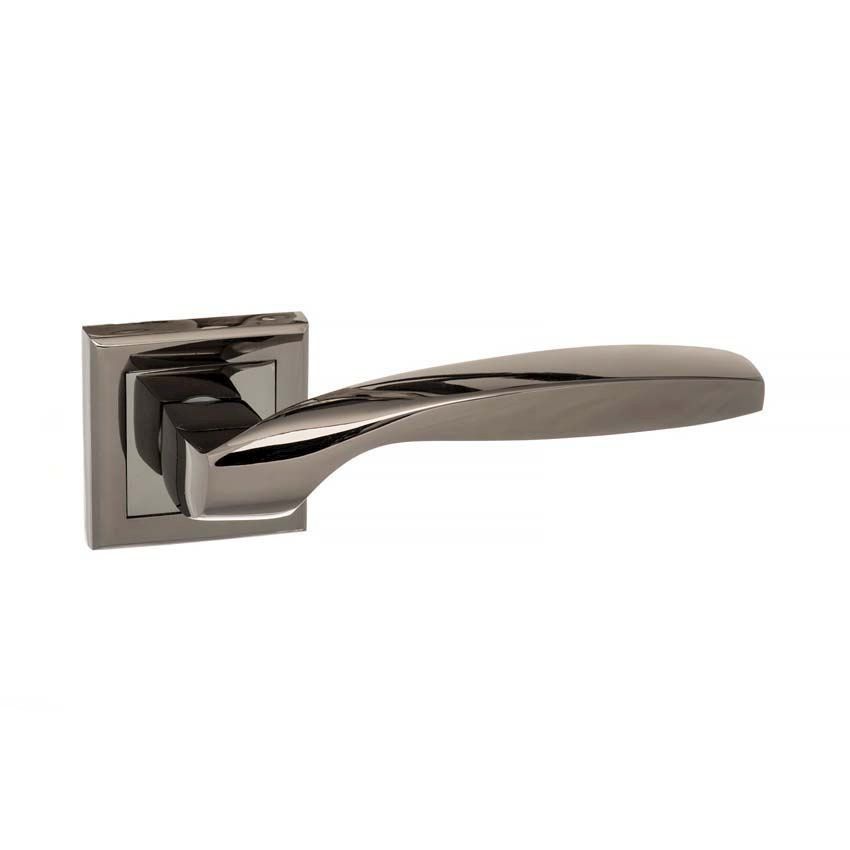 Picture of Oklahoma Black Nickel Door Handles - S25Sbn