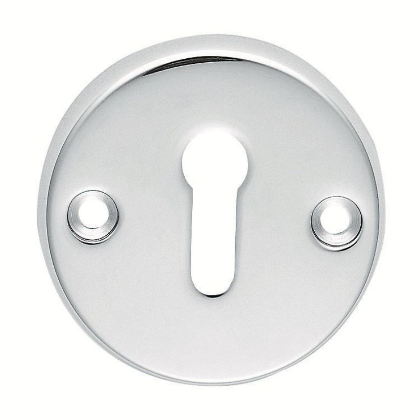 Picture of Standard key escutcheon in polished chrome  - AA345CP