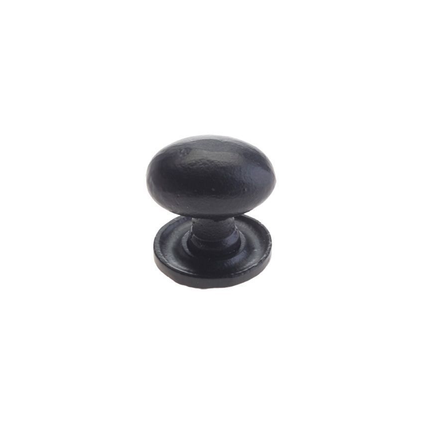 Picture of Antique Black Oval Cupboard Knob - FF31