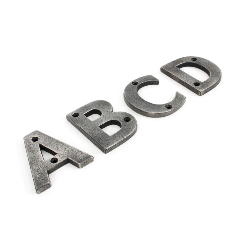 Picture of From The Anvil Antique Pewter Letters - 83803