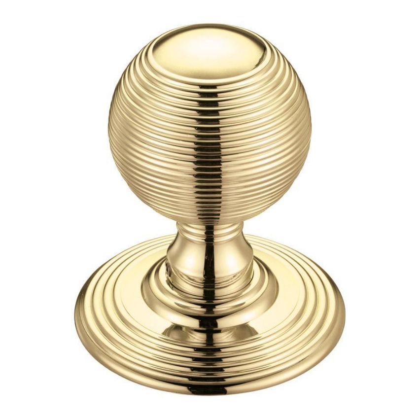 Picture of Fulton and Bray Reeded Mortice Door Knobs - FB306