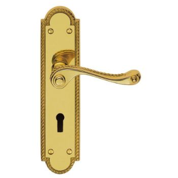 Picture of Georgian Shaped Lock Handle - FG27