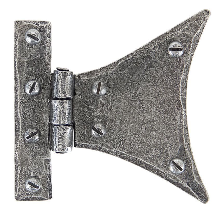 Picture of Large Pewter Half Butterfly Hinge - 33783
