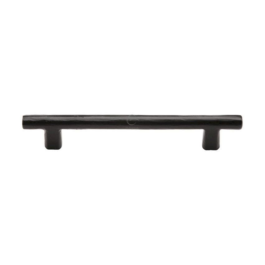 Picture of Smooth Black Straight T-Bar Cabinet Handle - FB361