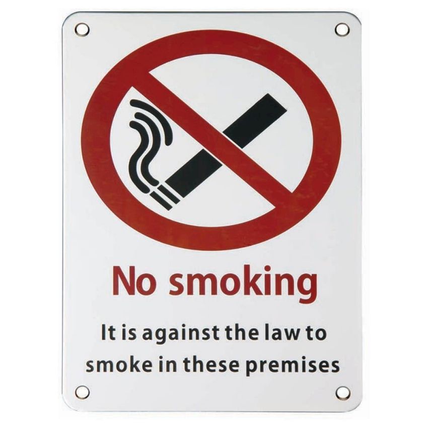 Picture of Large No Smoking Sign (engraved)