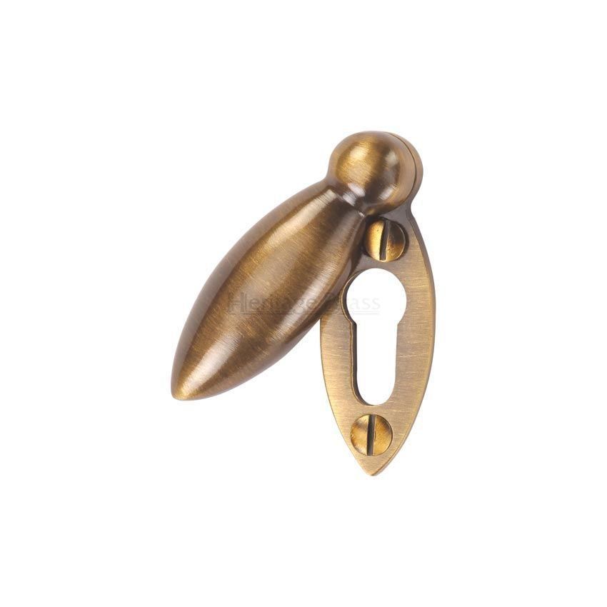 Picture of Peardrop Covered Escutcheon - V1022AT